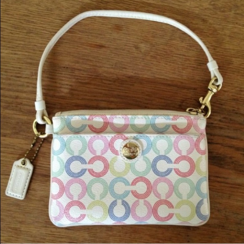 Cute coach wristlet